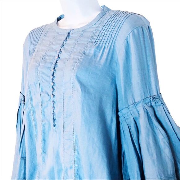 Free people baloon sleeve blouse - Picture 7 of 8